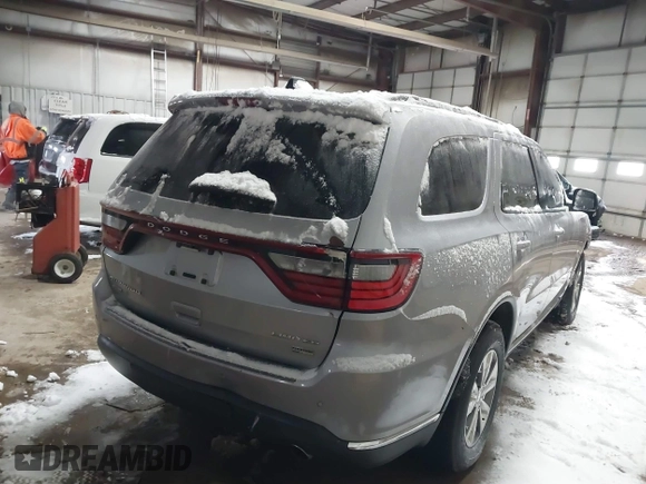 2015 Dodge Durango Limited with VIN 1C4RDJDG3FC729450, listed as a IAAI auction lot 41596260 with 186,495 mi miles and . Bid and sale history available at carsss.com. Image 4.