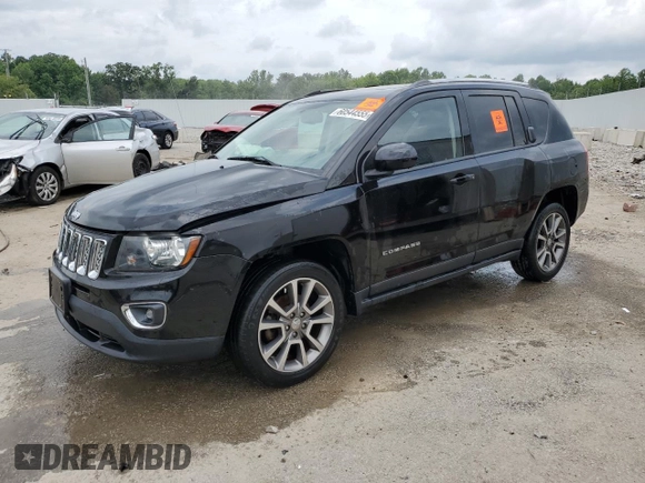 2017 Jeep Compass Latitude с VIN 1C4NJCEB2HD170864, выставлен на аукционе Copart как лот 60544555 с пробегом 77 090 миль миль и На запчасти • Non repairable. История ставок и продаж доступна на DreamBid. Изображение 1.