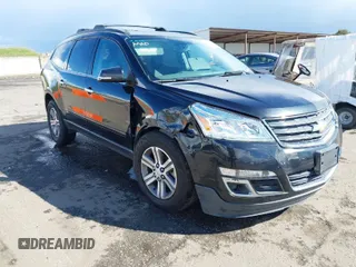 2015 Chevrolet Traverse LT with VIN 1GNKVGKD5FJ276168, listed as a IAAI auction lot 41803936 with 103,447 mi miles and . Bid and sale history available at DreamBid. Image 1.