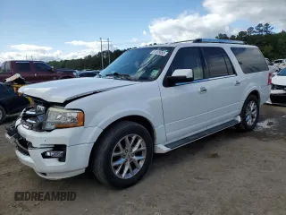 2016 Ford Expedition Max Limited с VIN 1FMJK1KT3GEF12095, выставлен на аукционе Copart как лот 51975955 с пробегом 165 798 миль миль и Списание • Salvage title. История ставок и продаж доступна на DreamBid. Изображение 1.