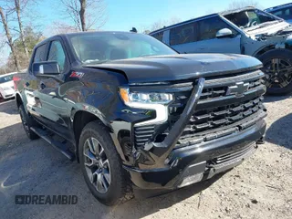 2024 Chevrolet Silverado 1500 RST with VIN 2GCUDEED6R1157600, listed as a IAAI auction lot 41672781 with 15,415 mi miles. Bid and sale history available at carsss.com. Image 1.
