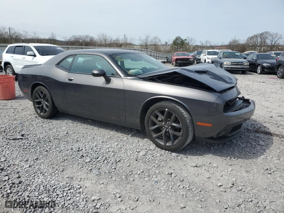 2023 Dodge Challenger SXT with VIN 2C3CDZAG0PH571032, listed as a Copart auction lot 48262135 with 32,635 mi miles and Salvage Title. Bid and sale history available at carsss.com. Image 4.