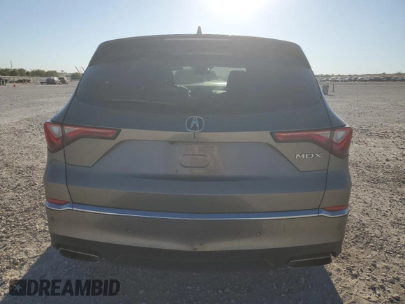 2022 Acura MDX w/Technology Package with VIN 5J8YD9H46NL012437, listed as a Copart auction lot 80527364 with 34,716 mi miles and Salvage Title. Bid and sale history available at carsss.com. Image 6.