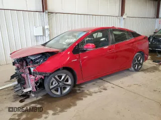 2019 Toyota Prius L Eco with VIN JTDKARFU3K3090251, listed as a Copart auction lot 52783165 with 33,500 mi miles and Salvage Title. Bid and sale history available at carsss.com. Image 1.