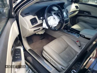 2014 Acura RLX Advance Pkg with VIN JH4KC1F98EC003843, listed as a Copart auction lot 47016234 with 182,897 mi miles and Salvage Title. Bid and sale history available at carsss.com. Image 8.
