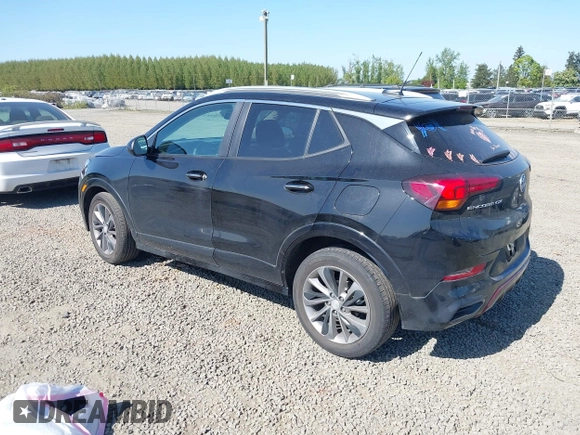 2023 Buick Encore GX Select with VIN KL4MMDS25PB135740, listed as a IAAI auction lot 42111420 with 35,672 mi miles and . Bid and sale history available at DreamBid. Image 3.