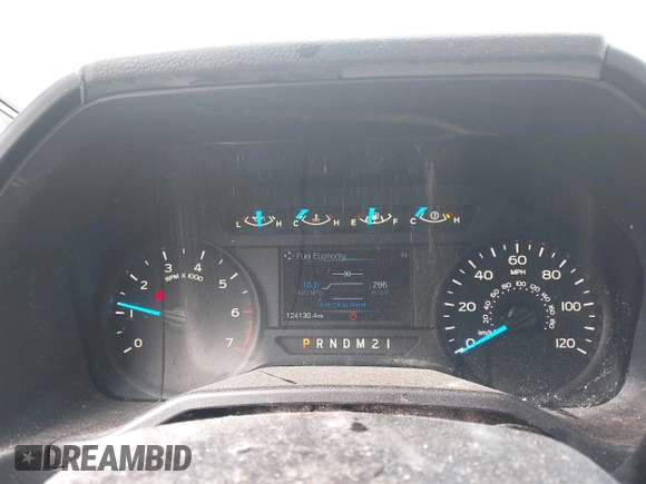 2016 Ford F-150 XL with VIN 1FTMF1EF4GKE09829, listed as a IAAI auction lot 41947402 with 124,150 mi miles and . Bid and sale history available at DreamBid. Image 7.