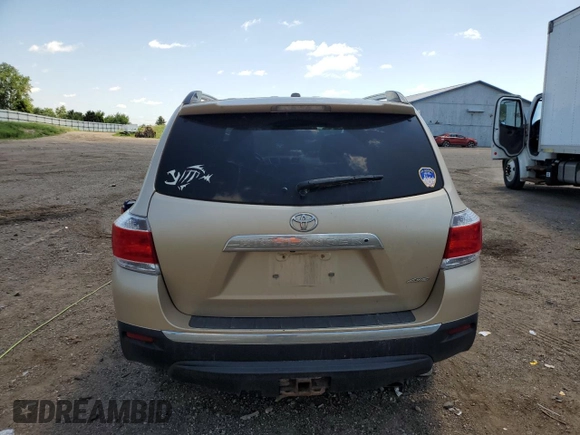 2013 Toyota Highlander Limited с VIN 5TDDK3EH8DS231064, выставлен на аукционе Copart как лот 63184085 с пробегом 141 181 миль миль и Чистый • Clean title. История ставок и продаж доступна на DreamBid. Изображение 6.