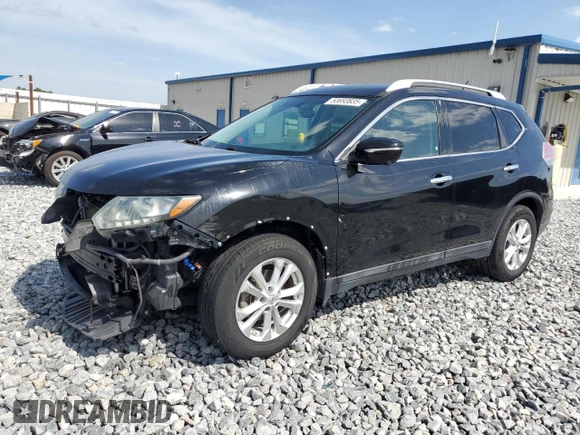2014 Nissan Rogue SV with VIN 5N1AT2MT0EC751127, listed as a Copart auction lot 53693835 with 143,662 mi miles and Salvage Title. Bid and sale history available at carsss.com. Image 1.
