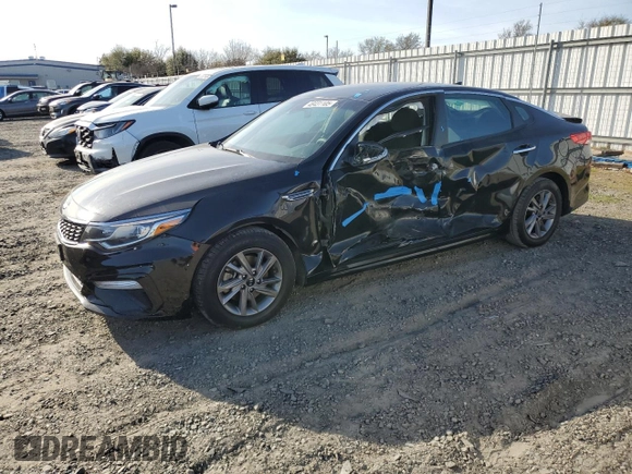 2020 Kia Optima LX with VIN 5XXGT4L34LG390462, listed as a Copart auction lot 48431105 with 72,487 mi miles and Salvage Title. Bid and sale history available at carsss.com. Image 1.