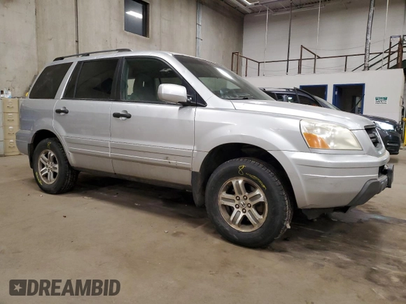 2005 Honda Pilot EX with VIN 5FNYF18415B066757, listed as a Copart auction lot 48412185 with 178,550 mi miles and Salvage Title. Bid and sale history available at DreamBid. Image 4.