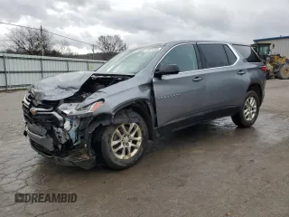 2020 Chevrolet Traverse LS with VIN 1GNEVFKW9LJ207424, listed as a Copart auction lot 50713085 with 73,382 mi miles and Salvage Title. Bid and sale history available at carsss.com. Image 1.