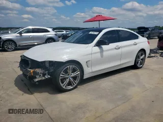 2017 BMW 4 Series 430i z VIN WBA4F7C36HG787972, wystawiony jako Copart lot #55740315 z przebiegiem 153 688 mil mil oraz Szkoda całkowita • Salvage title. Historia ofert i sprzedaży dostępna na DreamBid. Obrazek 1.