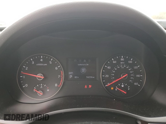 2017 Kia Cadenza Premium with VIN KNALC4J13H5091439, listed as a Copart auction lot 78693644 with 56,236 mi miles and Salvage Title. Bid and sale history available at carsss.com. Image 9.