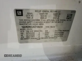 2014 Chevrolet Silverado 1500 LT with VIN 1GCRCREC2EZ108239, listed as a Copart auction lot 48923345 with 201,351 mi miles and Clean Title. Bid and sale history available at DreamBid. Image 12.