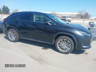 2020 Lexus RX with VIN 2T2JGMDA0LC048405, listed as a IAAI auction lot 41755505 with 62,542 mi miles. Bid and sale history available at carsss.com. Image 1.