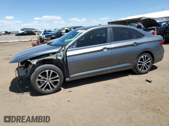 2024 Volkswagen Jetta Sport with VIN 3VWBM7BU1RM008606, listed as a Copart auction lot 57120815 with 11,987 mi miles and Salvage title. Bid and sale history available at DreamBid. Image 1.