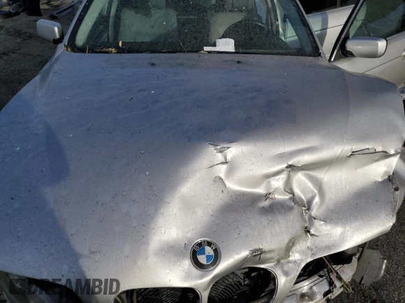 2003 BMW 5 Series 530iA with VIN WBADT634X3CK28257, listed as a Copart auction lot 82354644 with 0 mi miles and Salvage Title. Bid and sale history available at carsss.com. Image 11.