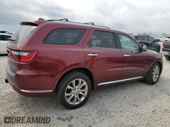 2017 Dodge Durango Citadel с VIN 1C4RDJEG6HC806023, выставлен на аукционе Copart как лот 53394455 с пробегом 118 803 миль миль и Списание • Salvage title. История ставок и продаж доступна на DreamBid. Изображение 3.