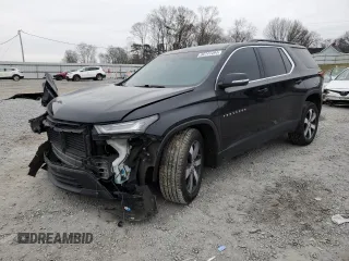 2022 Chevrolet Traverse LT Leather with VIN 1GNEVHKW5NJ108324, listed as a Copart auction lot 86741494 with 137,882 mi miles and Salvage Title. Bid and sale history available at carsss.com. Image 1.