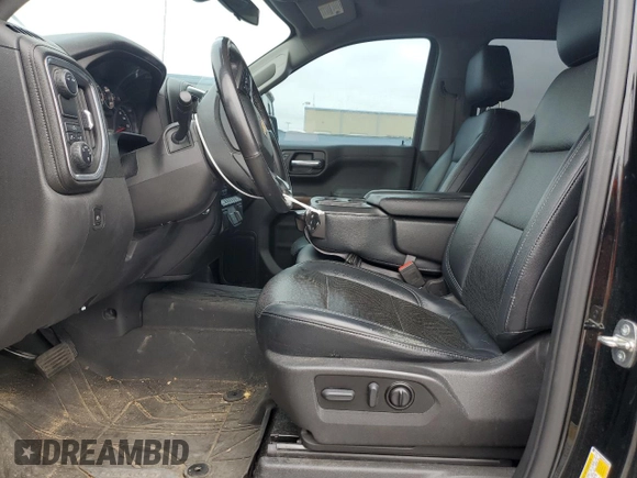 2021 Chevrolet Silverado 1500 LT with VIN 3GCPWCED6MG481352, listed as a Copart auction lot 47451595 with 57,361 mi miles and Salvage Title. Bid and sale history available at DreamBid. Image 7.
