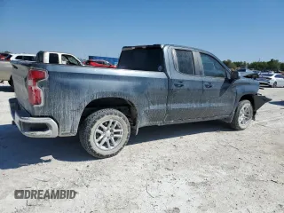 2020 Chevrolet Silverado 1500 LT with VIN 1GCRYDED6LZ113552, listed as a Copart auction lot 48666605 with 77,651 mi miles and Salvage Title. Bid and sale history available at carsss.com. Image 3.