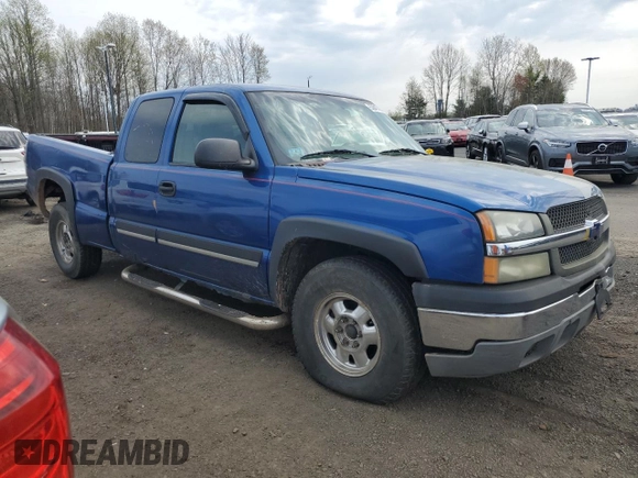 2003 Chevrolet Silverado 1500 LT with VIN 2GCEK19T131221571, listed as a Copart auction lot 53847485 with 0 mi miles and Clean Title. Bid and sale history available at carsss.com. Image 4.