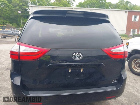 2017 Toyota Sienna LE with VIN 5TDJZ3DC5HS160965, listed as a IAAI auction lot 42310690 with 142,274 mi miles and . Bid and sale history available at DreamBid. Image 16.