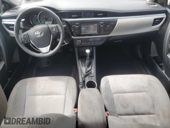 2014 Toyota Corolla L with VIN 2T1BURHEXEC155122, listed as a Copart auction lot 60911135 with 133,657 mi miles and Salvage title. Bid and sale history available at DreamBid. Image 8.