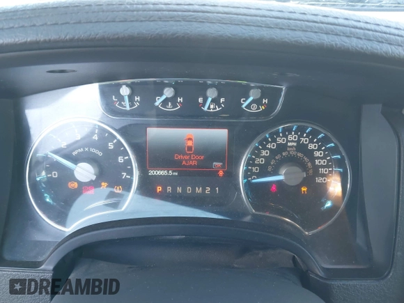 2011 Ford F-150 XL with VIN 1FTFW1EF2BFA45758, listed as a IAAI auction lot 41143271 with 200,665 mi miles. Bid and sale history available at carsss.com. Image 7.