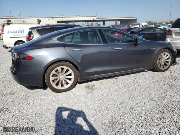 2016 Tesla Model S 90D with VIN 5YJSA1E22GF159054, listed as a Copart auction lot 52079565 with 89,380 mi miles and Salvage Title. Bid and sale history available at carsss.com. Image 3.