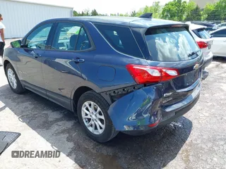 2019 Chevrolet Equinox LS with VIN 3GNAXHEV1KL307516, listed as a IAAI auction lot 42116355 with 98,814 mi miles and . Bid and sale history available at carsss.com. Image 3.