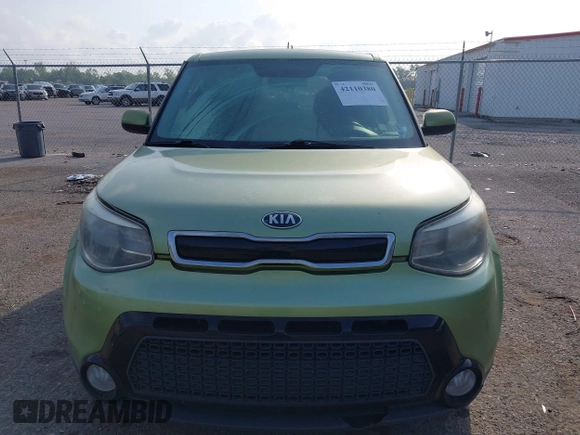 2016 Kia Soul + with VIN KNDJP3A5XG7825735, listed as a IAAI auction lot 42110380 with 268,040 mi miles. Bid and sale history available at carsss.com. Image 12.