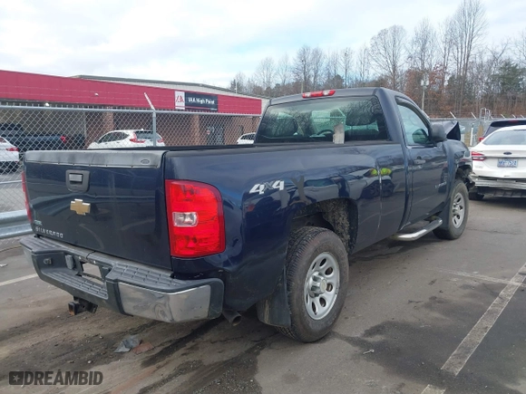 2011 Chevrolet Silverado 1500 Work Truck with VIN 1GCNKPEA8BZ323334, listed as a IAAI auction lot 41149026 with 84,604 mi miles. Bid and sale history available at carsss.com. Image 4.