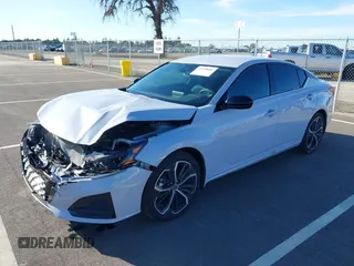 2025 Nissan Altima SR with VIN 1N4BL4CV6SN322491, listed as a IAAI auction lot 41549681 with 4,119 mi miles and . Bid and sale history available at DreamBid. Image 2.