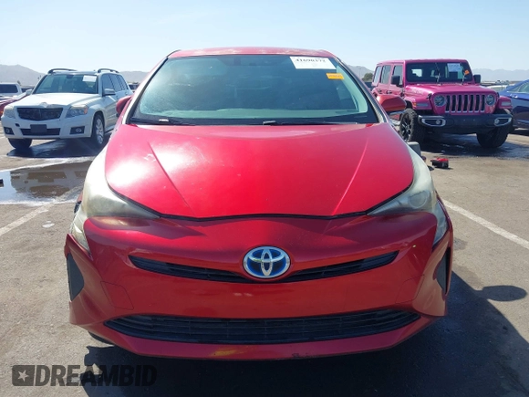 2016 Toyota Prius Four with VIN JTDKARFU2G3519256, listed as a IAAI auction lot 41690372 with 179,268 mi miles. Bid and sale history available at carsss.com. Image 12.