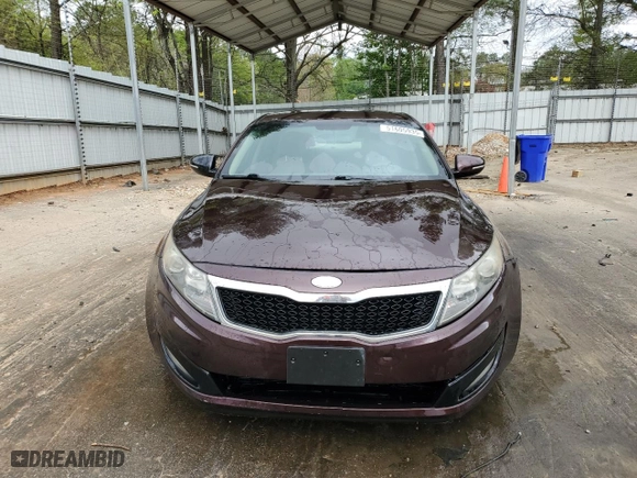 2013 Kia Optima LX with VIN 5XXGM4A76DG208801, listed as a Copart auction lot 51605935 with 188,226 mi miles and Salvage Title. Bid and sale history available at carsss.com. Image 5.