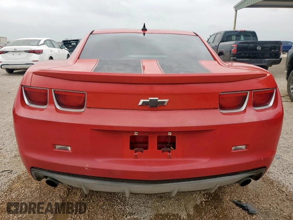 2012 Chevrolet Camaro 1LT with VIN 2G1FB1E33C9168165, listed as a Copart auction lot 57306385 with 156,165 mi miles and Clean title. Bid and sale history available at DreamBid. Image 6.