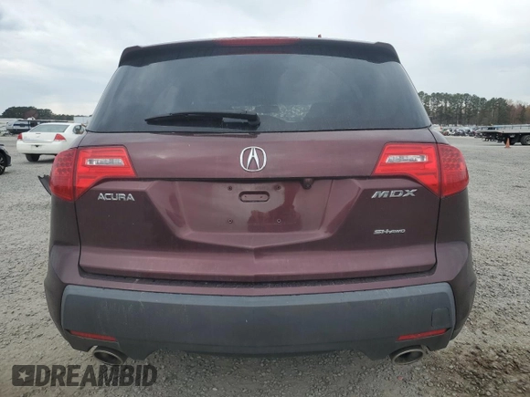 2008 Acura MDX Tech Pkg with VIN 2HNYD28388H538495, listed as a Copart auction lot 82449794 with 205,354 mi miles and Salvage Title. Bid and sale history available at carsss.com. Image 6.