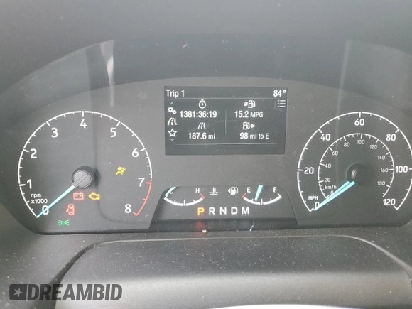 2023 Ford Transit Cargo with VIN 1FTBR1Y8XPKA42267, listed as a Copart auction lot 68937994 with Not Provided miles and Salvage Title. Bid and sale history available at DreamBid. Image 9.