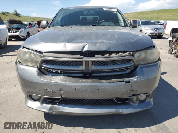 2011 Dodge Durango R/T with VIN 1D4SD6GT0BC682060, listed as a Copart auction lot 60340915 with 118,496 mi miles and Salvage title. Bid and sale history available at DreamBid. Image 5.