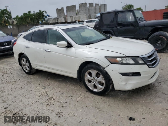 2010 Honda Accord Crosstour EX-L with VIN 5J6TF1H58AL015843, listed as a Copart auction lot 75407034 with 140,932 mi miles and Clean Title. Bid and sale history available at carsss.com. Image 4.