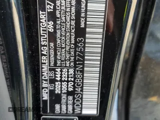2015 Mercedes-Benz CLA 250 with VIN WDDSJ4GB8FN177563, listed as a Copart auction lot 67864623 with 81,481 mi miles and . Bid and sale history available at DreamBid. Image 12.