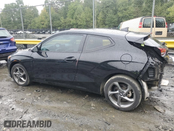 2021 Hyundai Veloster 2.0 Premium with VIN KMHTG6AFXMU032611, listed as a Copart auction lot 72994204 with 21,916 mi miles and Salvage Title. Bid and sale history available at carsss.com. Image 2.
