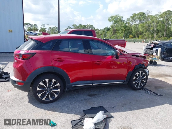 2019 Mazda CX-3 Grand Touring with VIN JM1DKFD70K0431771, listed as a IAAI auction lot 41589257 with 90,119 mi miles. Bid and sale history available at carsss.com. Image 13.