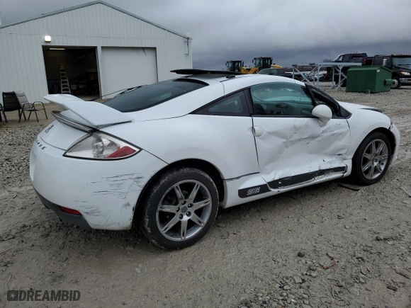 2008 Mitsubishi Eclipse GS with VIN 4A3AK64F98E021019, listed as a Copart auction lot 80774744 with 154,384 mi miles and Salvage Title. Bid and sale history available at carsss.com. Image 3.