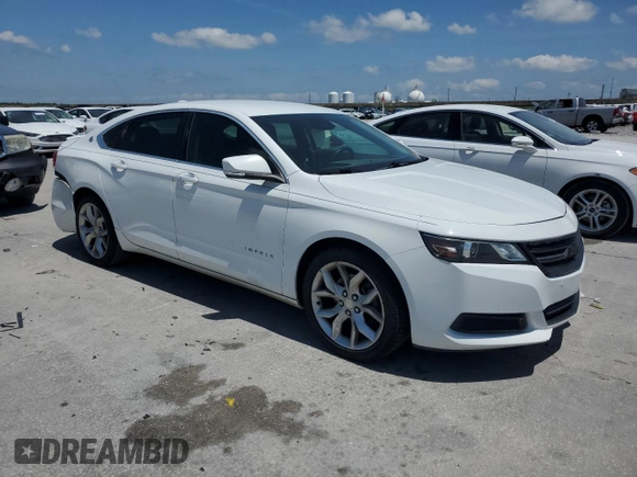 2015 Chevrolet Impala LT with VIN 2G1125S32F9177773, listed as a Copart auction lot 57349295 with 180,555 mi miles and Salvage title. Bid and sale history available at DreamBid. Image 4.