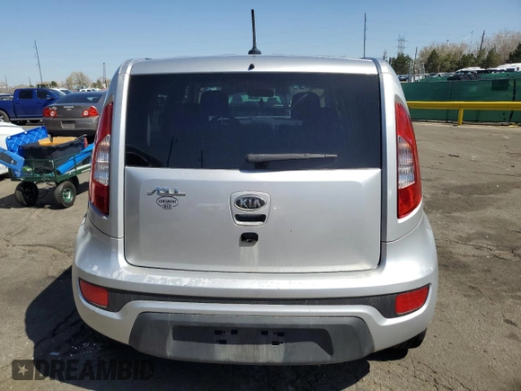 2012 Kia Soul + with VIN KNDJT2A67C7409358, listed as a Copart auction lot 52045175 with 106,908 mi miles and Salvage Title. Bid and sale history available at carsss.com. Image 6.