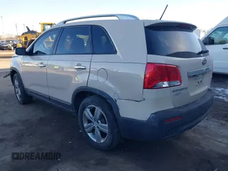2012 Kia Sorento EX with VIN 5XYKU4A28CG190097, listed as a IAAI auction lot 41457866 with 173,181 mi miles. Bid and sale history available at carsss.com. Image 3.