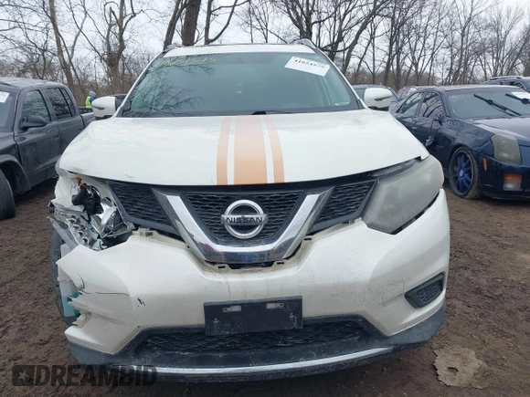 2016 Nissan Rogue SL with VIN 5N1AT2MV8GC810347, listed as a IAAI auction lot 41654575 with 102,662 mi miles and . Bid and sale history available at DreamBid. Image 12.